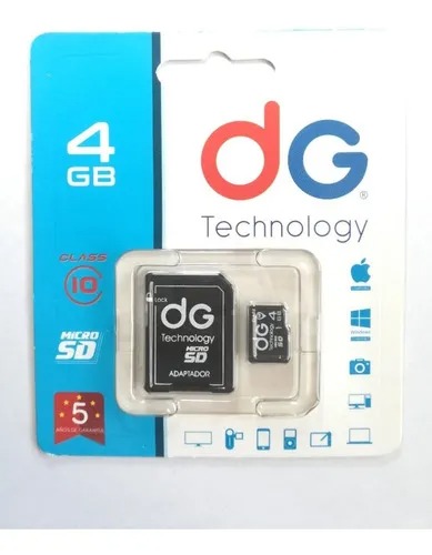 Memoria Micro Sd Dg Technology Clase 10